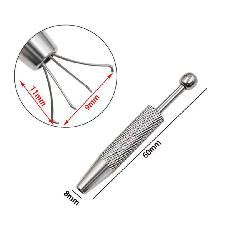 Body Jewelry Diamond - Mini 4 Claws Jewelry Beads Tweezer