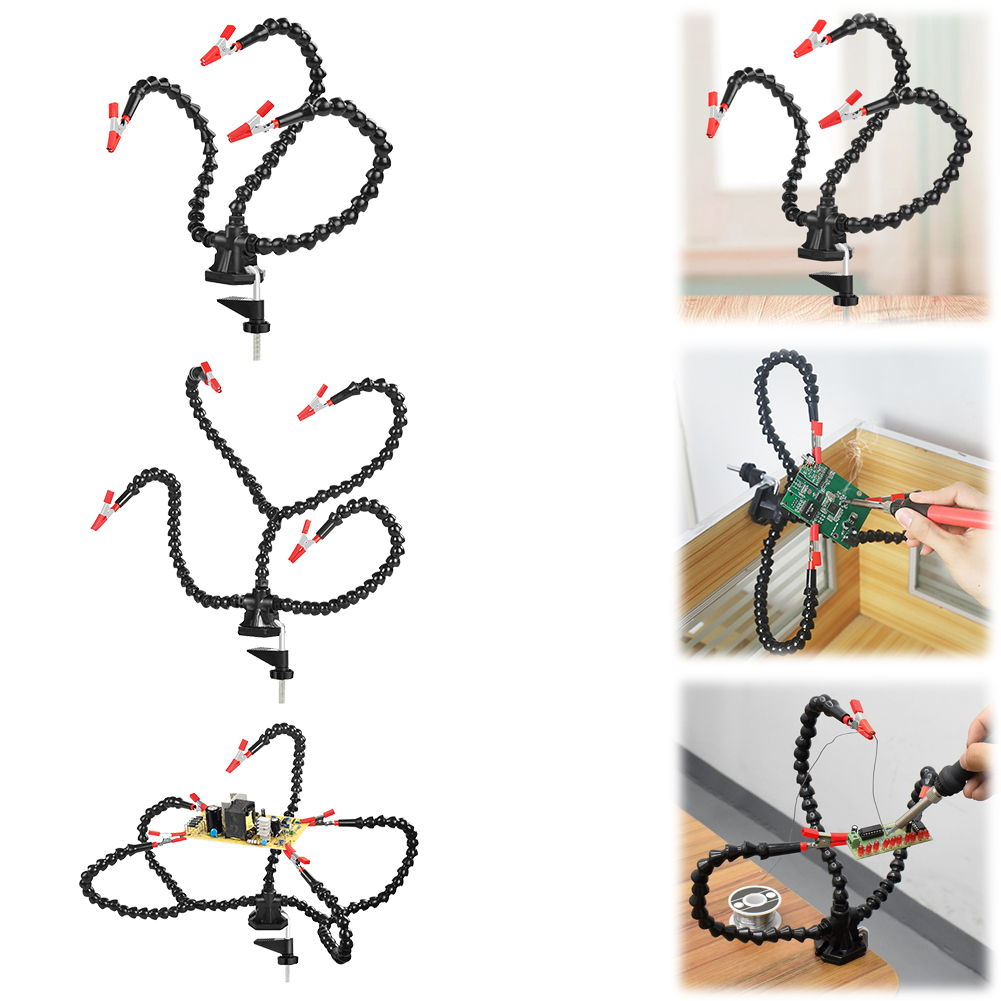 Body Jewelry Tool - Desk Clamp Soldering Third Hand Tool
