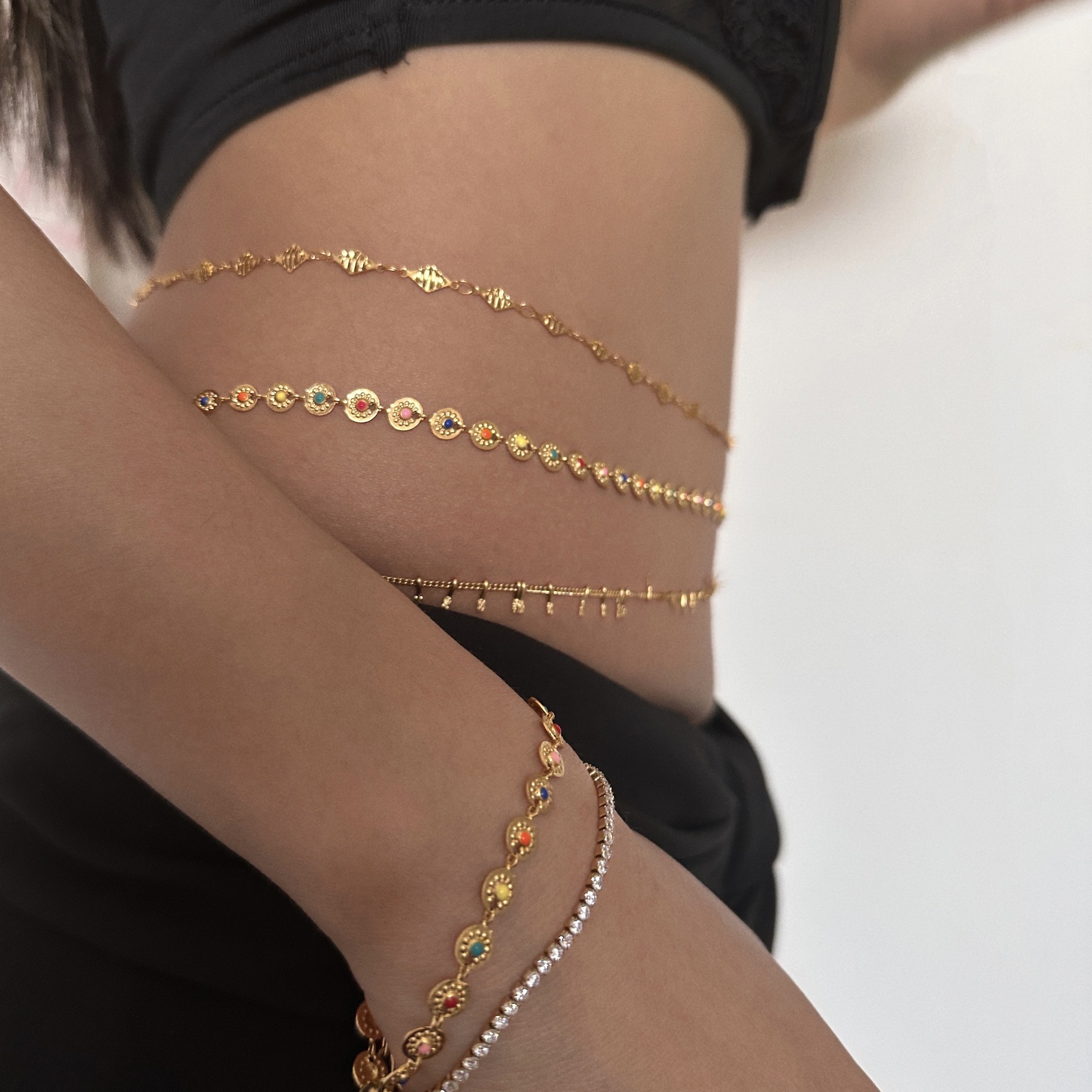 Body Jewelry Trend - Punk Round Stainless Steel Waist Chain