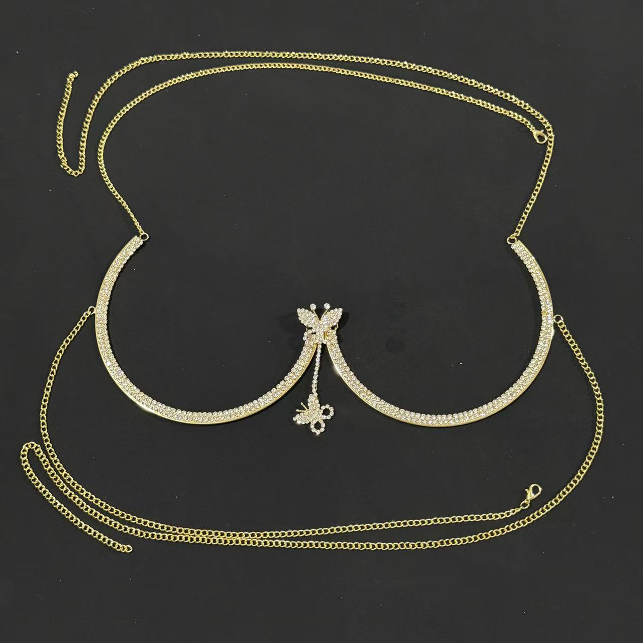 New curved full diamond butter - Body Jewelry Diamond ulasan dan harga