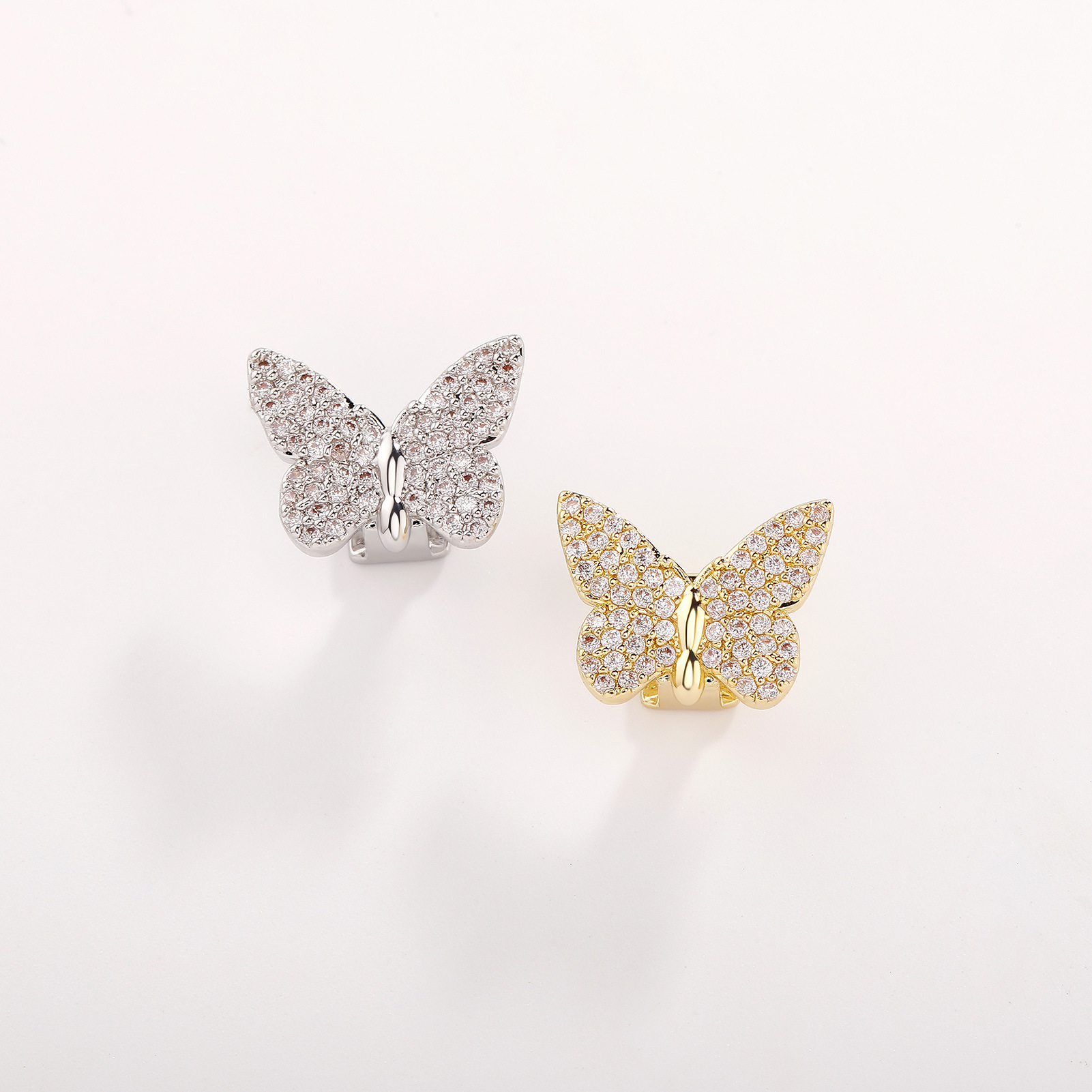 1Piece Trend Butterfly Zircon  - Body Jewelry Trend ulasan dan harga