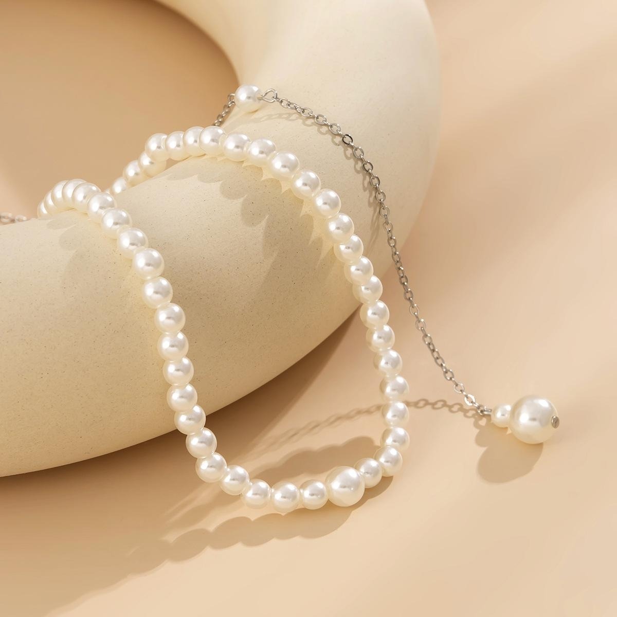 Exquisite Imitation Pearls Lon - Body Jewelry For Backless Dress ulasan dan harga
