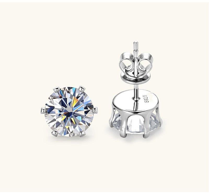 TY 0.2-6Carat Moissanite Stud  - Body Jewelry Diamond ulasan dan harga