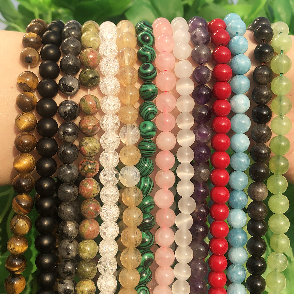 6/8/10 mm Natural Chrysoprase  - Body Jewelry Australia ulasan dan harga