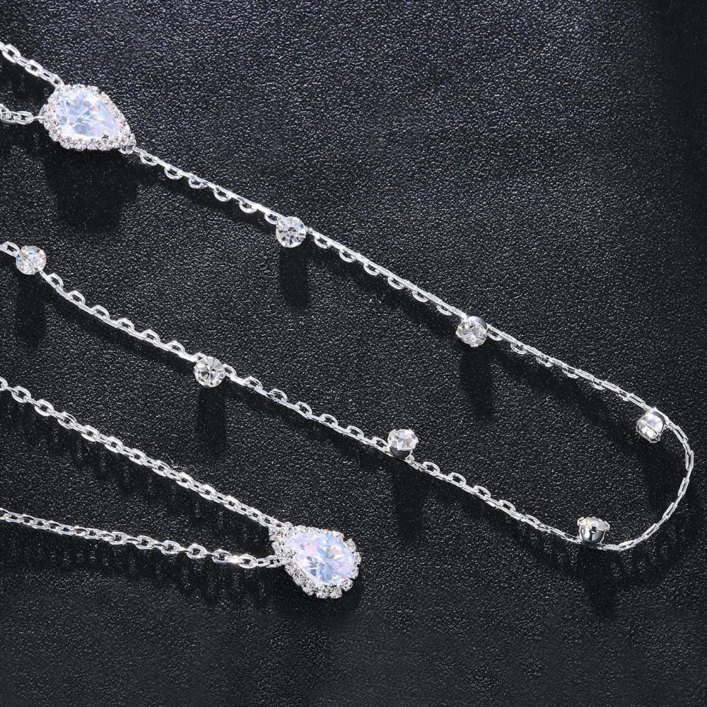 Sexy Crystal Back Chain Body J - Body Jewelry For Backless Dress ulasan dan harga