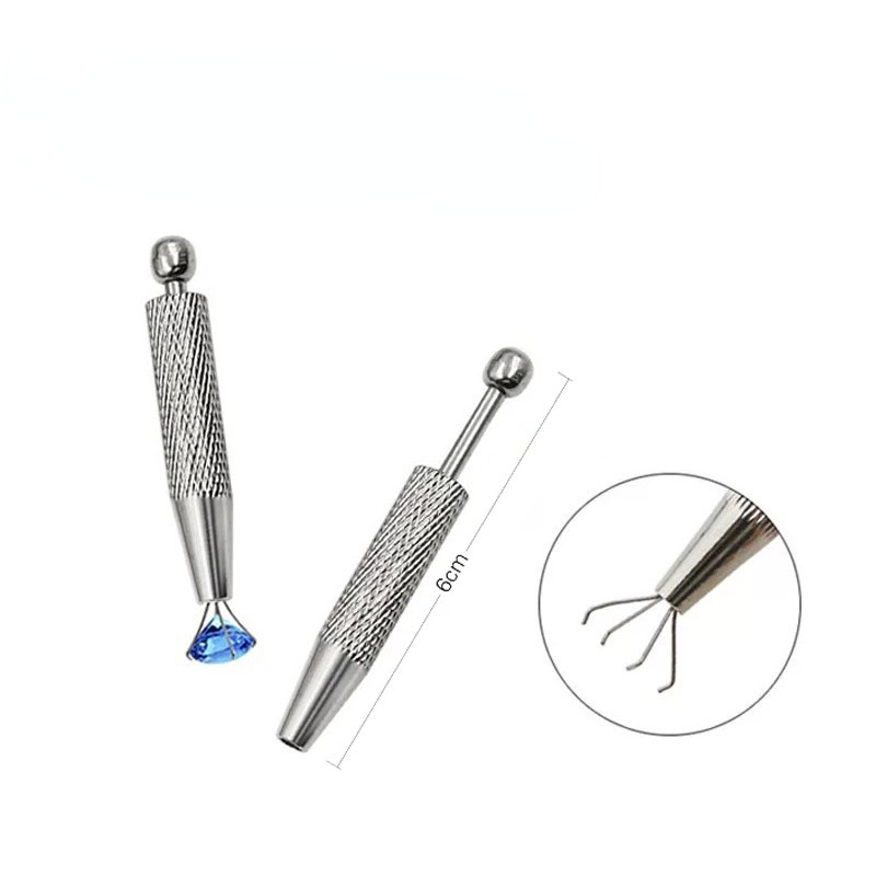 Mini 4 Claws Jewelry Beads Twe - Body Jewelry Diamond ulasan dan harga