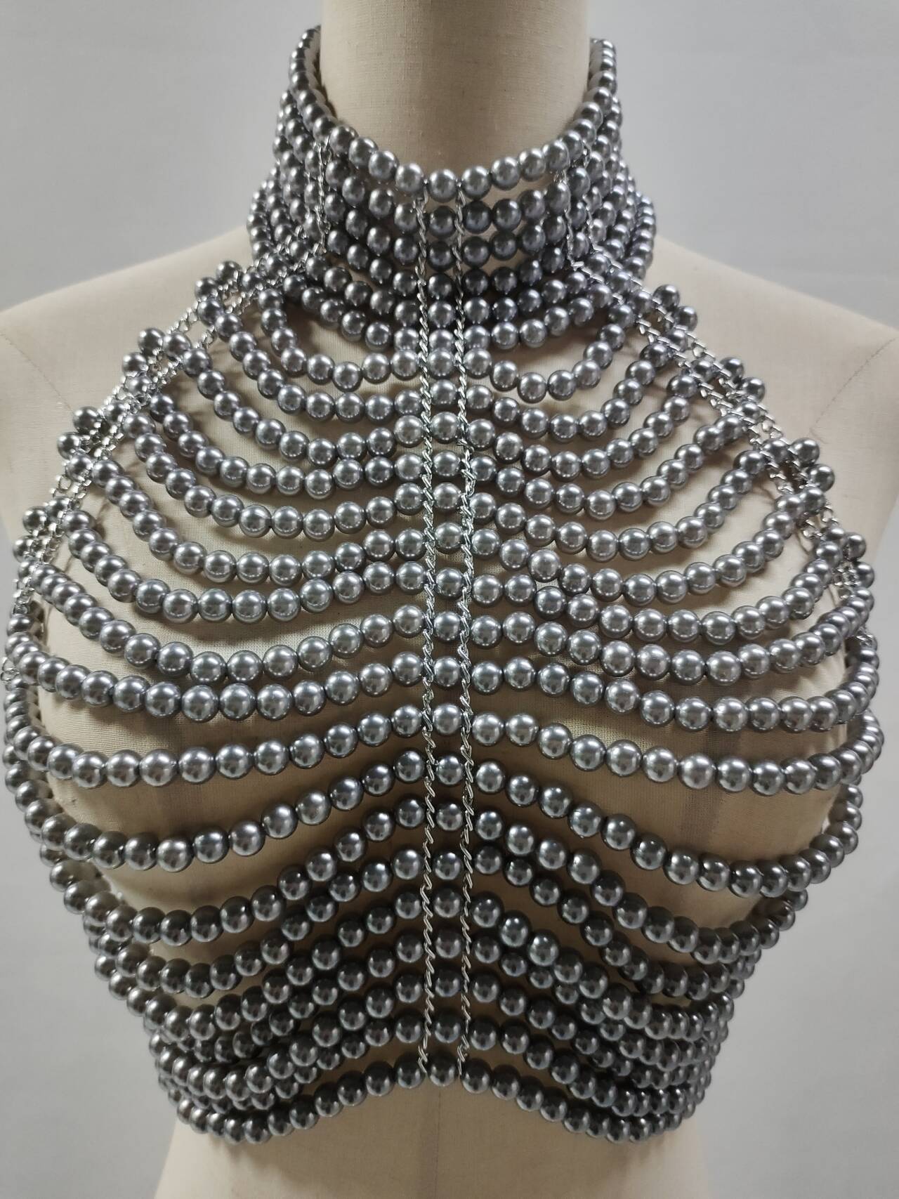Women's Tank Tops Pile Collar  - Body Jewelry For Backless Dress ulasan dan harga