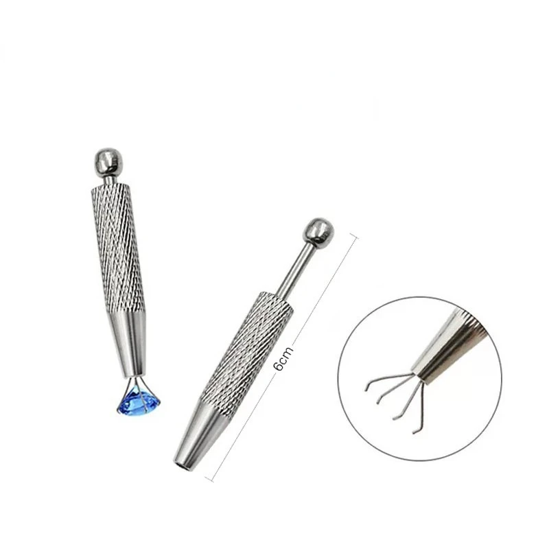 Mini 4 Claws Jewelry Beads Twe - Body Jewelry Diamond ulasan dan harga