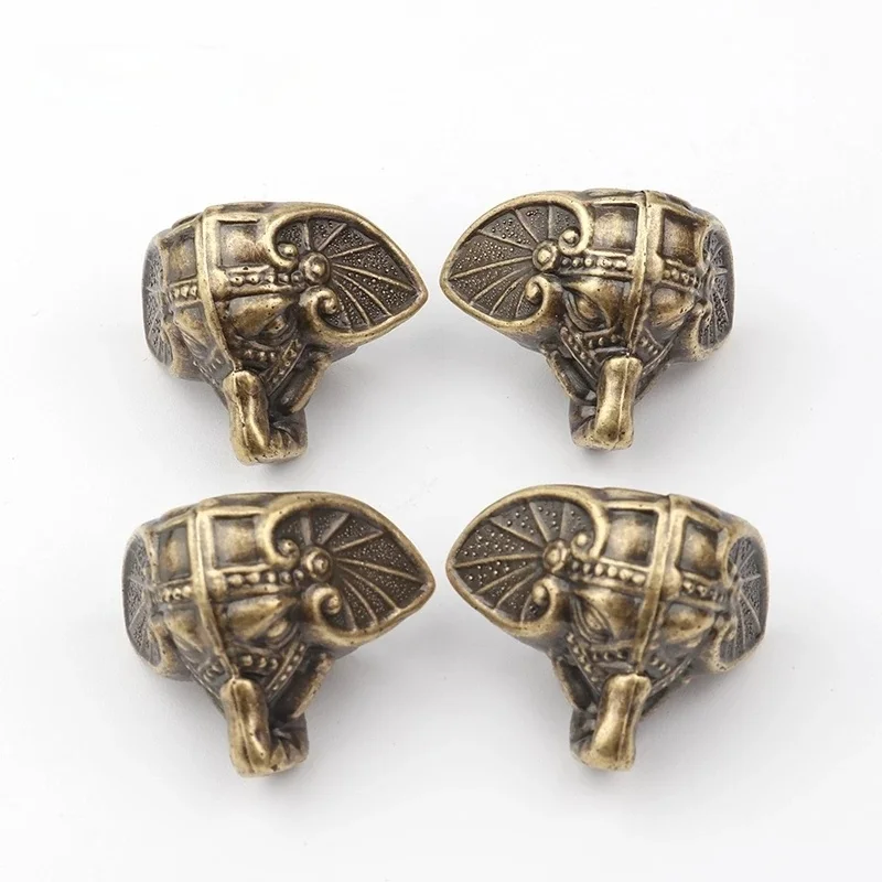 4PCS Antique Elephant Vintage  - Body Jewelry Display Case ulasan dan harga