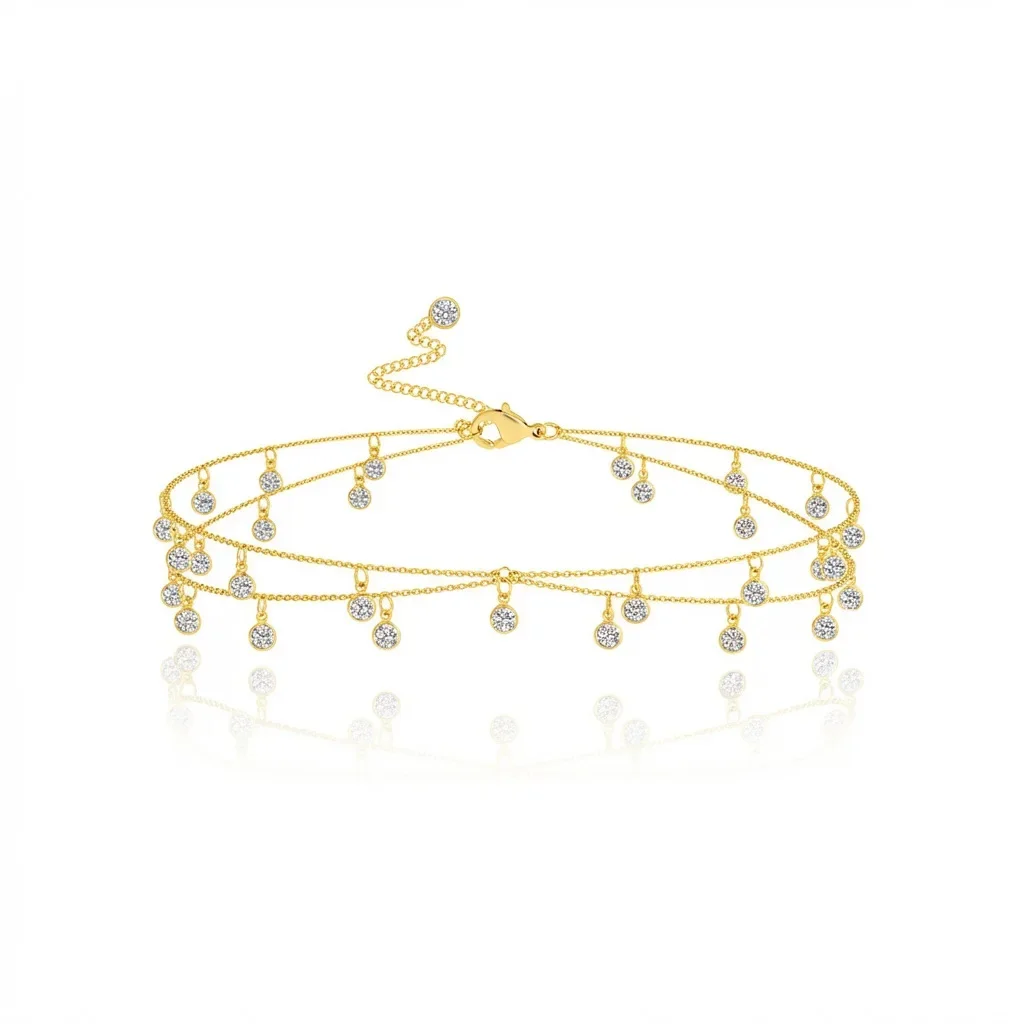 Diamond Tassel Waist Chain Bel - Body Jewelry Diamond ulasan dan harga