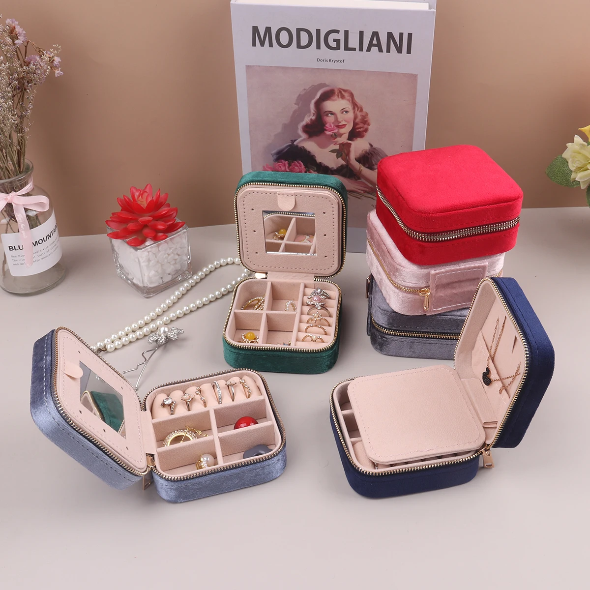 2026 Gift Compartmentalized De - Body Jewelry Display Case ulasan dan harga