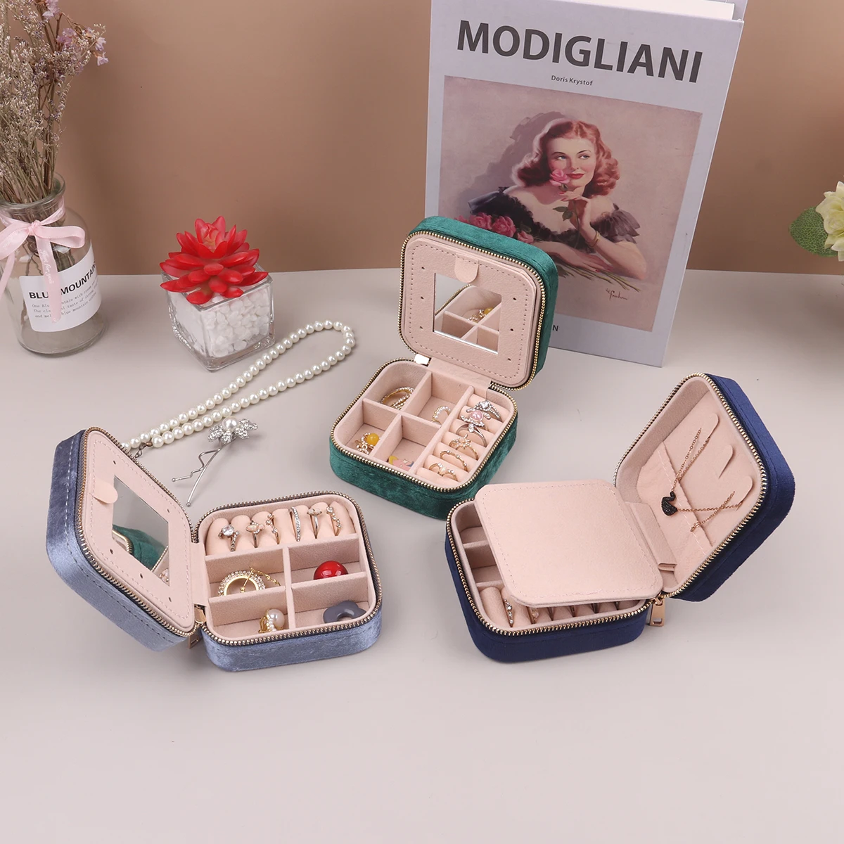 2026 Gift Compartmentalized De - Body Jewelry Display Case ulasan dan harga