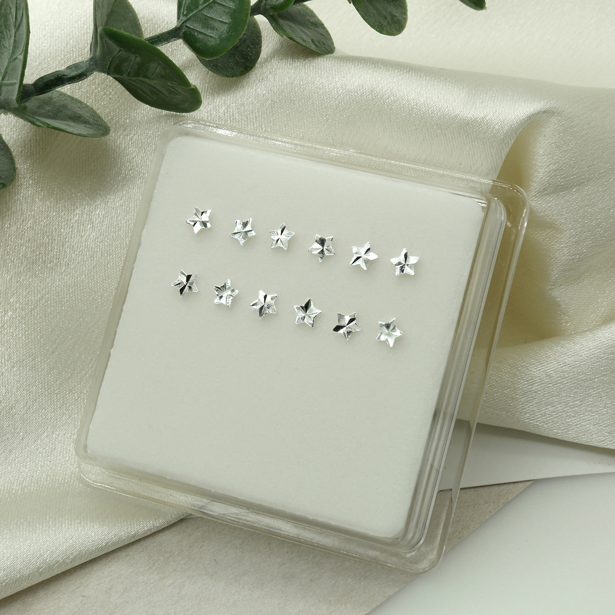 Simple Sterling Silver 925 Fac - Body Jewelry Diamond ulasan dan harga