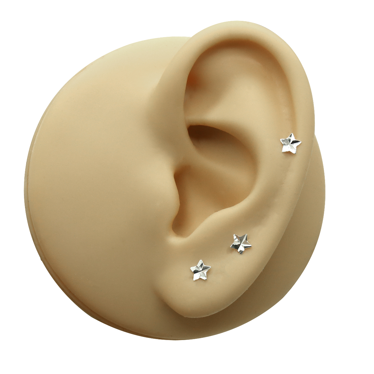 Simple Sterling Silver 925 Fac - Body Jewelry Diamond ulasan dan harga