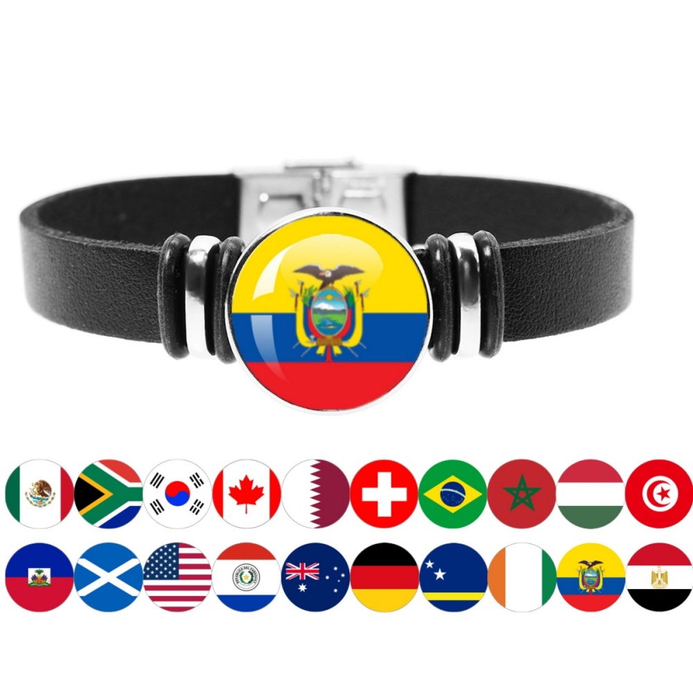 National Flag Bracelet Swiss M - Body Jewelry Australia ulasan dan harga