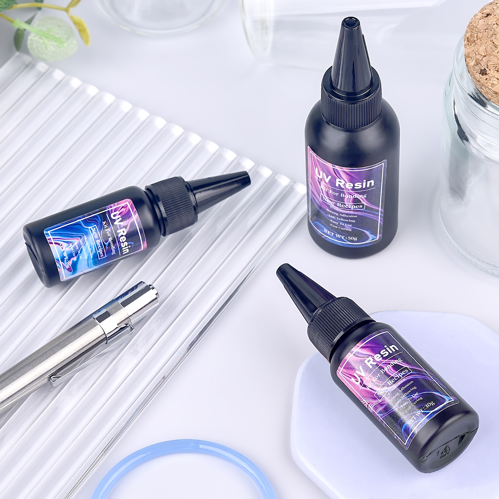 UV Bonding Welding Glue Super  - Body Jewelry Tool ulasan dan harga