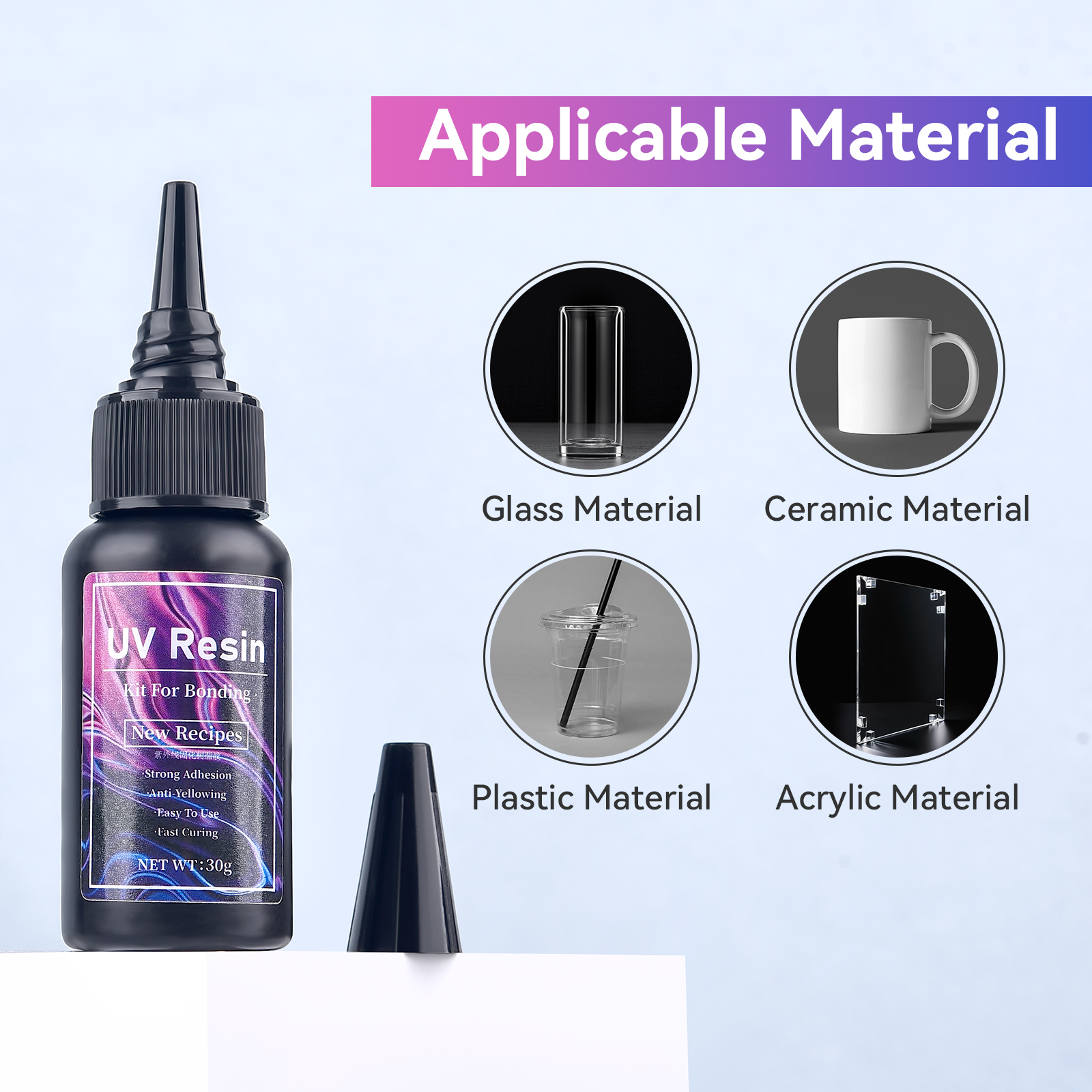 UV Bonding Welding Glue Super  - Body Jewelry Tool ulasan dan harga