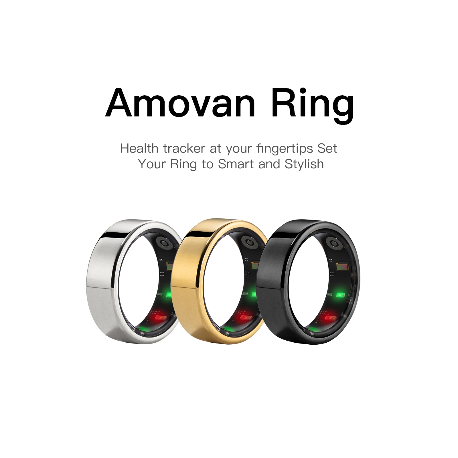 Stylish Men’s Smart Sport Ring - Daith Heart Ring ulasan dan harga