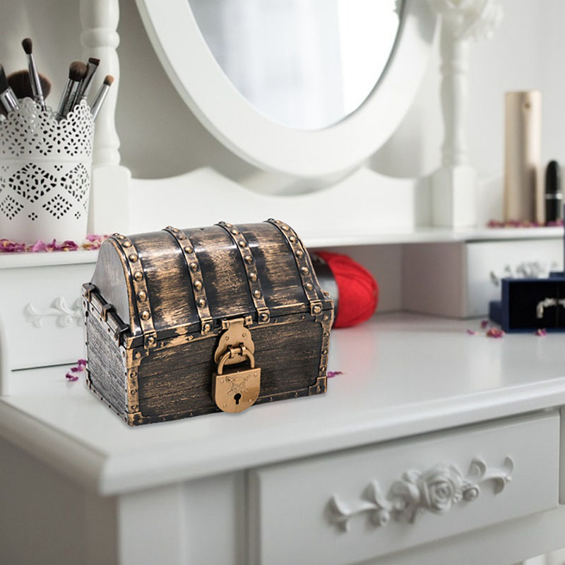 Pirate Treasure Chest Storage  - Body Jewelry Display Case ulasan dan harga