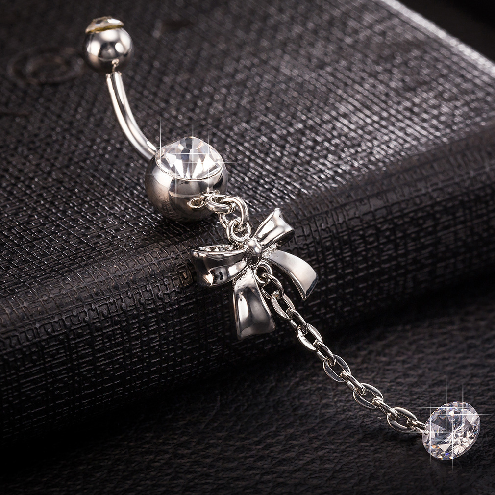 925 Silver Sterling Belly Butt - Body Jewelry Diamond ulasan dan harga