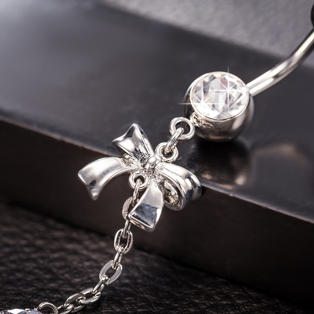 925 Silver Sterling Belly Butt - Body Jewelry Diamond ulasan dan harga