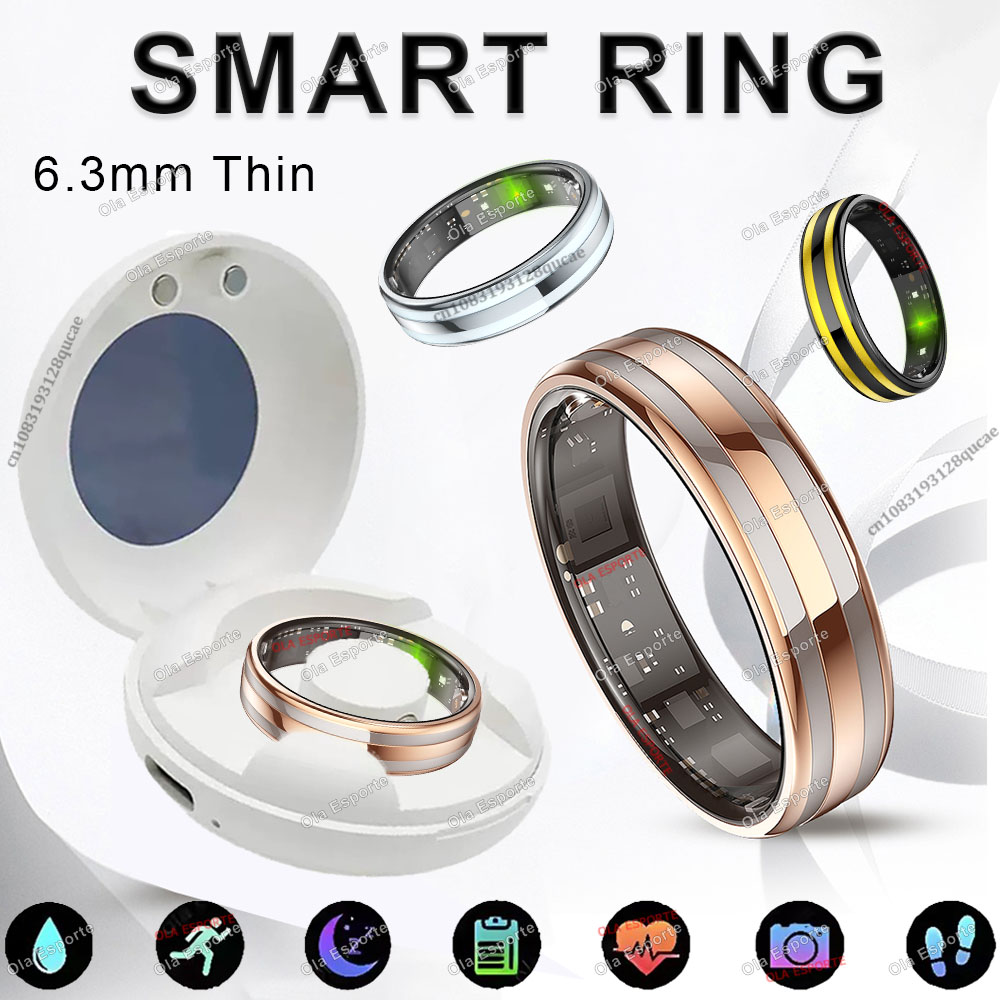 New Smart Ring Female Health T - Daith Heart Ring ulasan dan harga