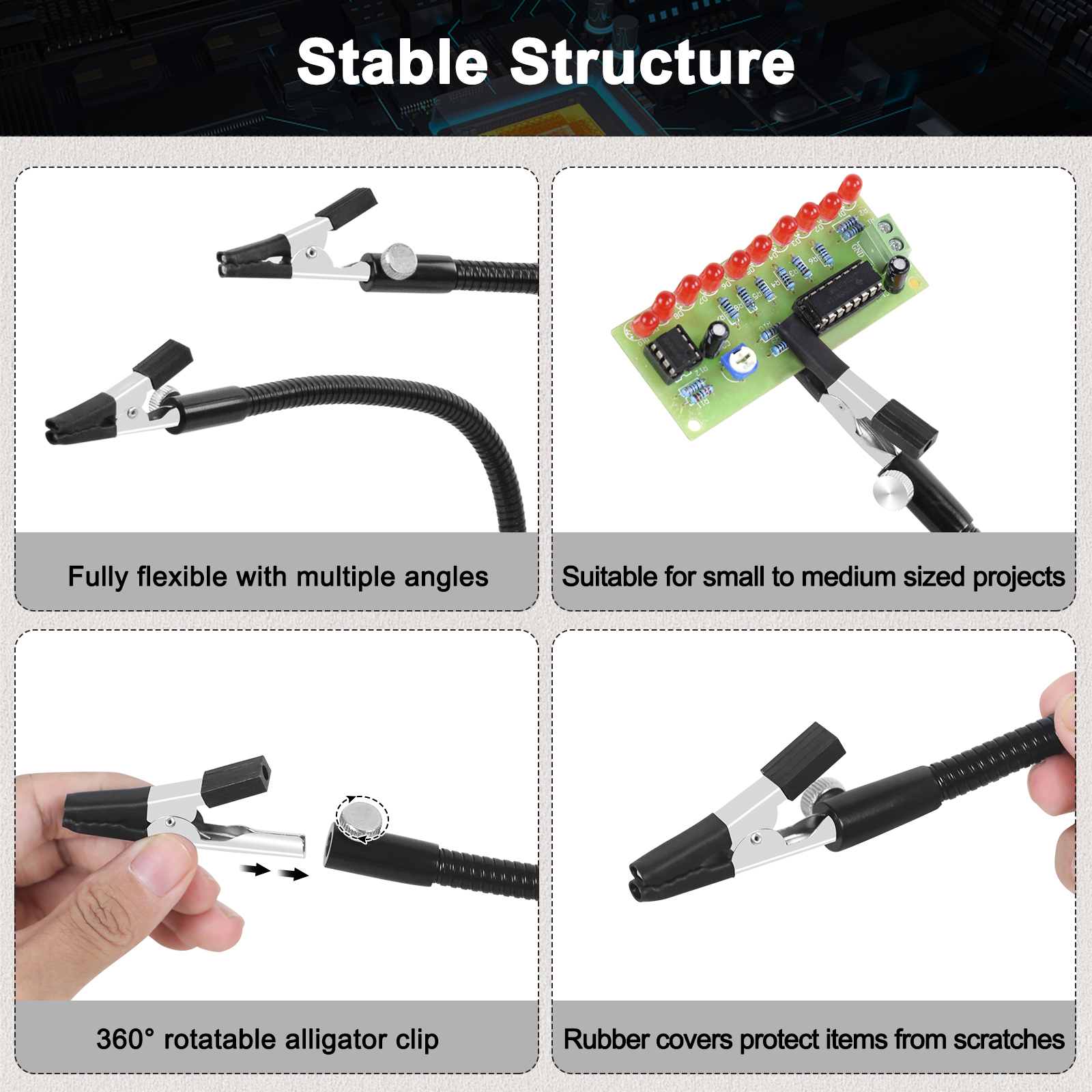 Toolour Magnetic Helping Hands - Body Jewelry Tool ulasan dan harga