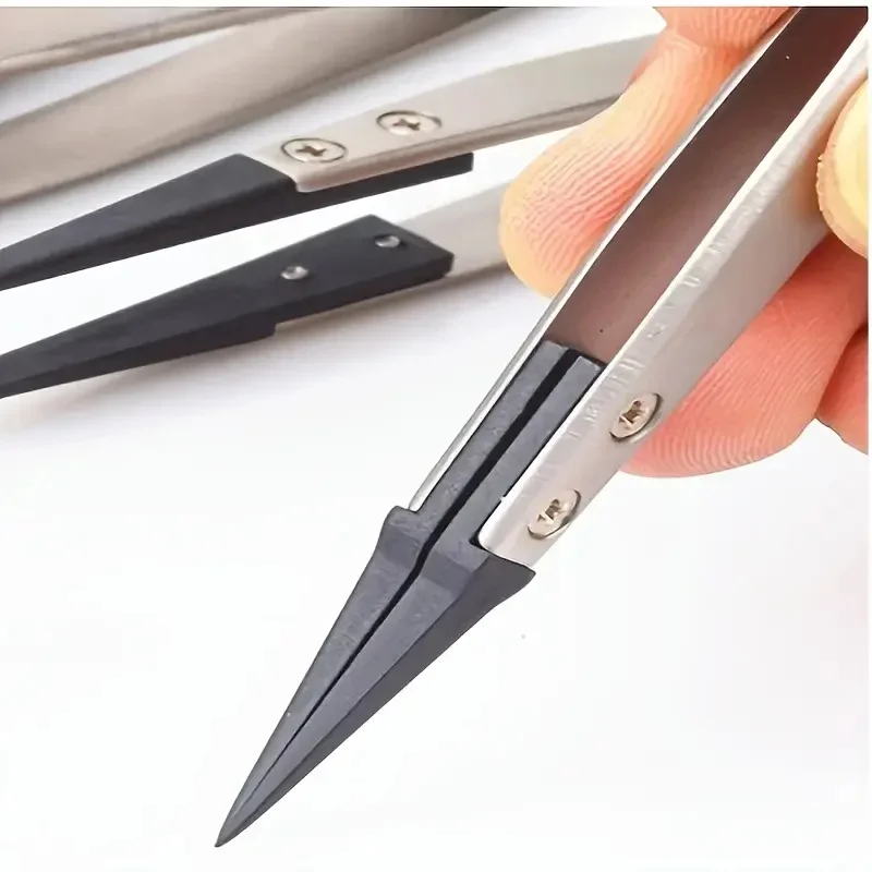 Precision Tweezers ESD-Safe An - Body Jewelry Tool ulasan dan harga