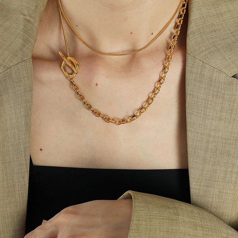 2026 Trendy Layering Necklace  - Body Jewelry Urban ulasan dan harga