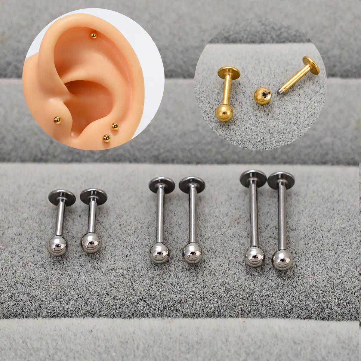 6/8/10/12mm Stainless Steel Go - Body Jewelry Trend ulasan dan harga