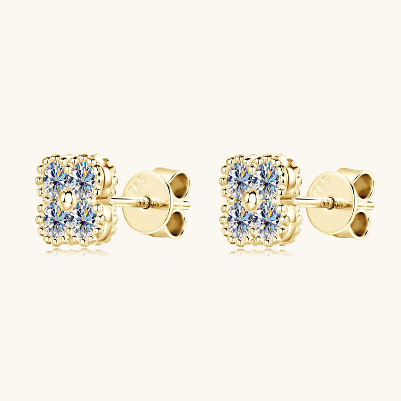 2025 Trendy Four Clover Moissa - Body Jewelry Diamond ulasan dan harga