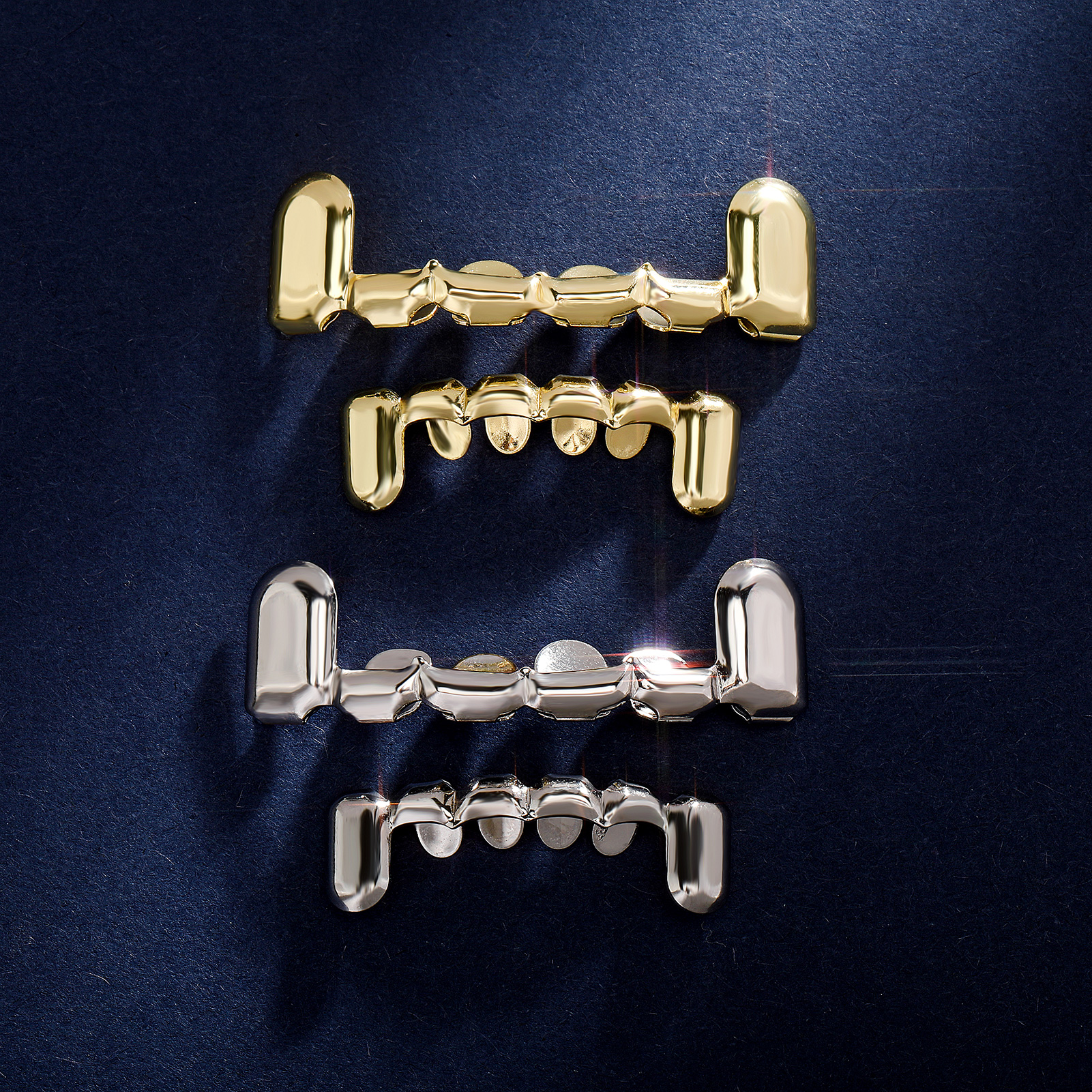 TOPGRILLZ Hip Hop Fangs Mouth  - Body Jewelry Trend ulasan dan harga