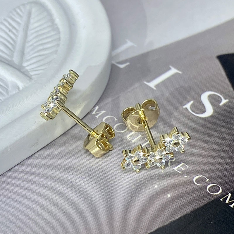 Anziw 2026 New D Color Moissan - Body Jewelry Diamond ulasan dan harga