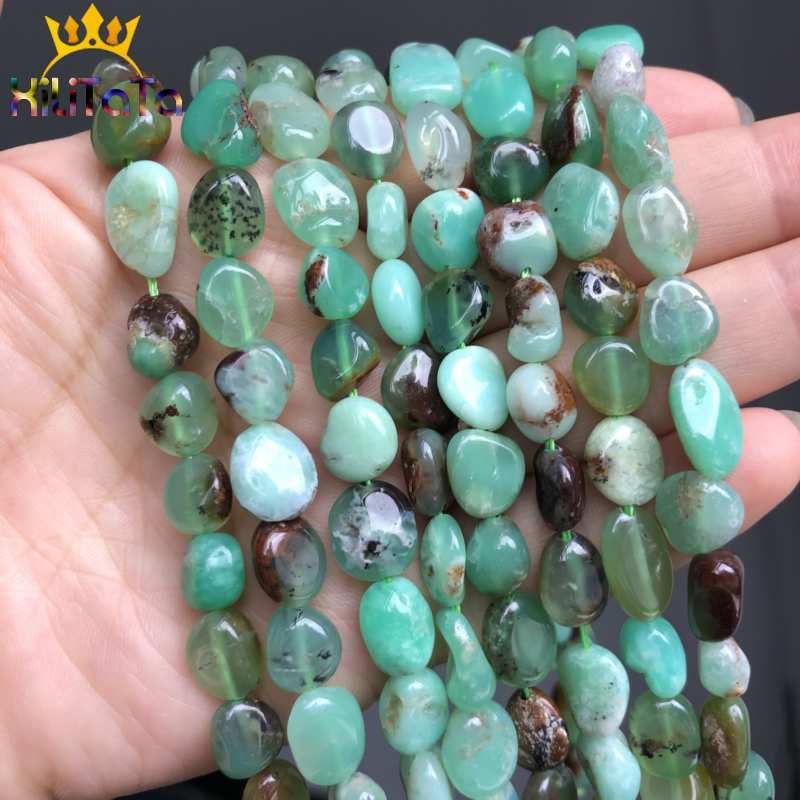 8-10mm Natual Irregular Chryso - Body Jewelry Australia ulasan dan harga