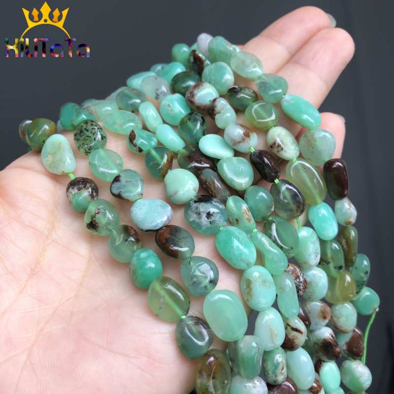 8-10mm Natual Irregular Chryso - Body Jewelry Australia ulasan dan harga