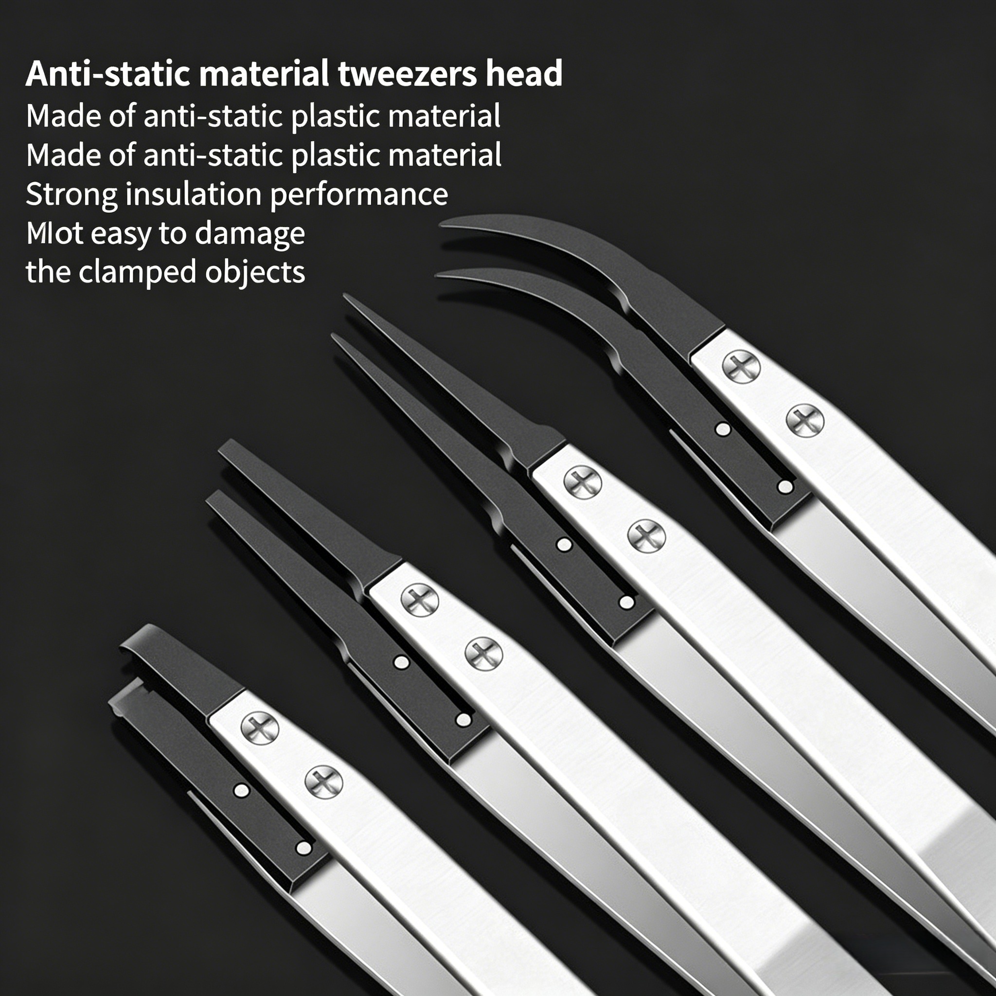 ESD-Safe Precision Tweezers, A - Body Jewelry Tool ulasan dan harga