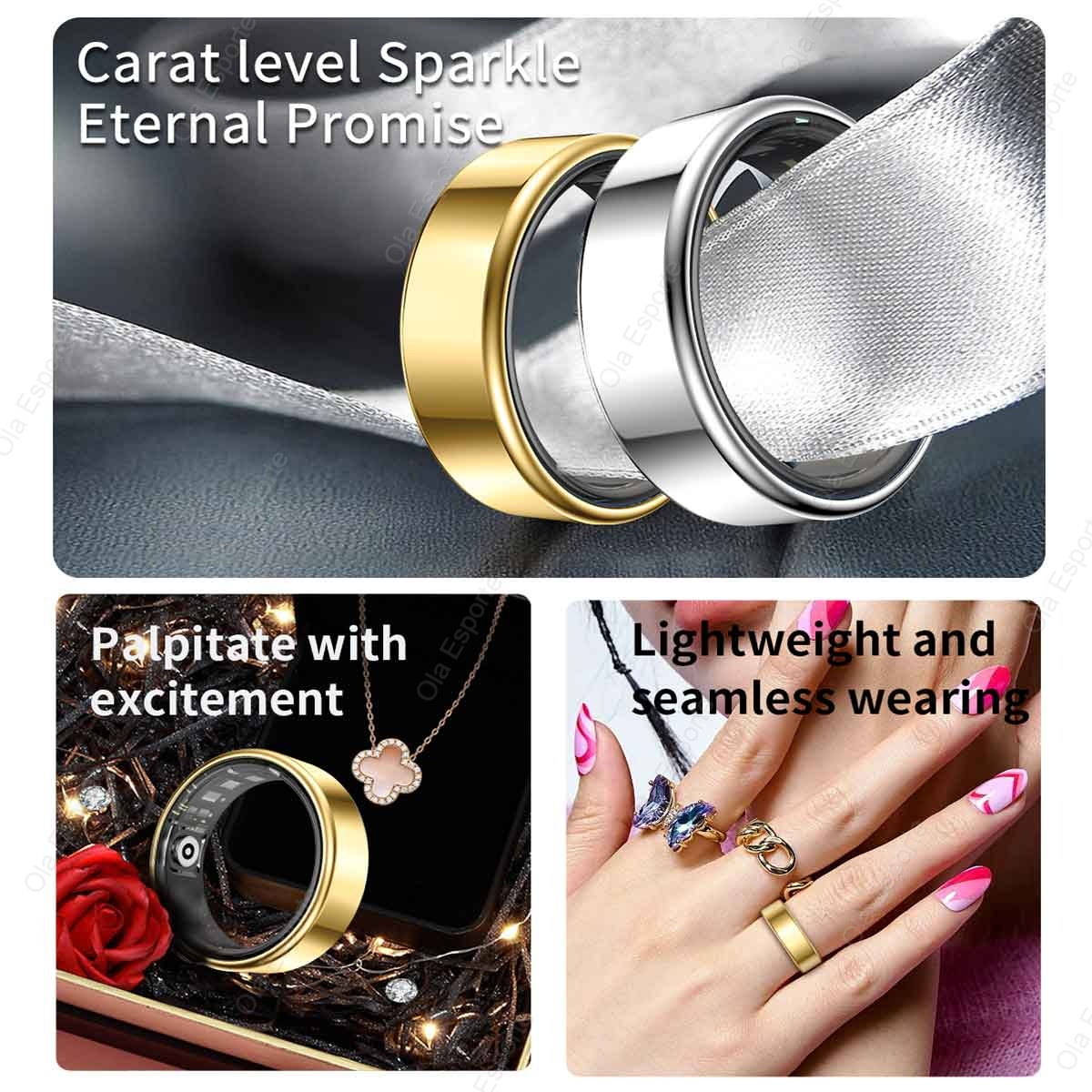 2026 New Multi-Functional Smar - Daith Heart Ring ulasan dan harga